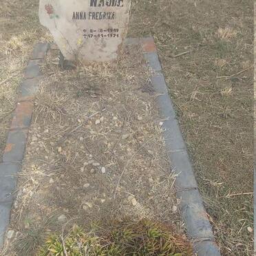 NAUDE Anna Fredrika 1919-1971