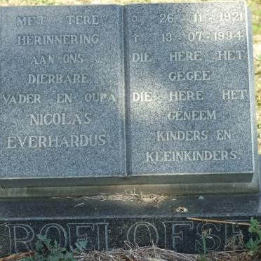 ROELOFSE Nicolas Everhardus 1921-1994