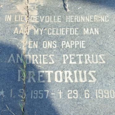 PRETORIUS Andries Petrus 1957-1990