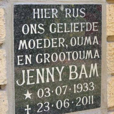 BAM Jenny 1933-2011