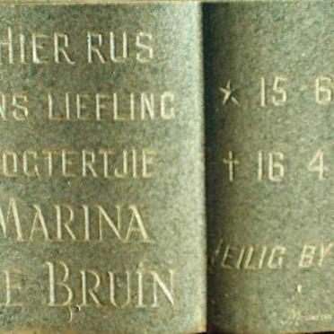 BRUIN Marina I., de 1958-1967