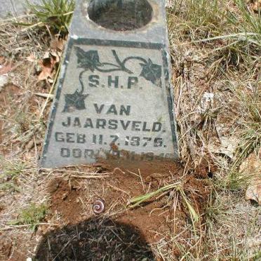 JAARSVELD S.H.P., van 1875-1946