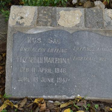 PRETORIUS Elizabeth Marthina 1946-1947