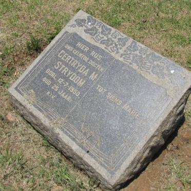 STRYDOM Gertryda M. -1950