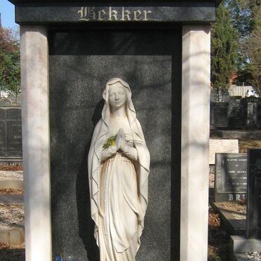 BEKKER Charles Louis Bonepart 1937-2003 & Adriana Catharina 1940- _1