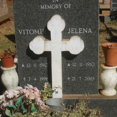 BERIC Vitomir 1910-1998 &amp; Jelena 1910-2005