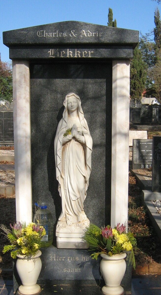 BEKKER Charles Louis Bonepart 1937-2003 & Adriana Catharina 1940- _1