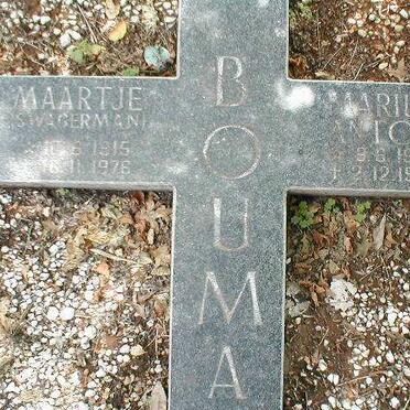 BOUMAN Marius Anton 1909-1976 &amp; Maartje SWAGERMAN 1915-1976