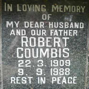 COUMBIS Robert 1909-1988