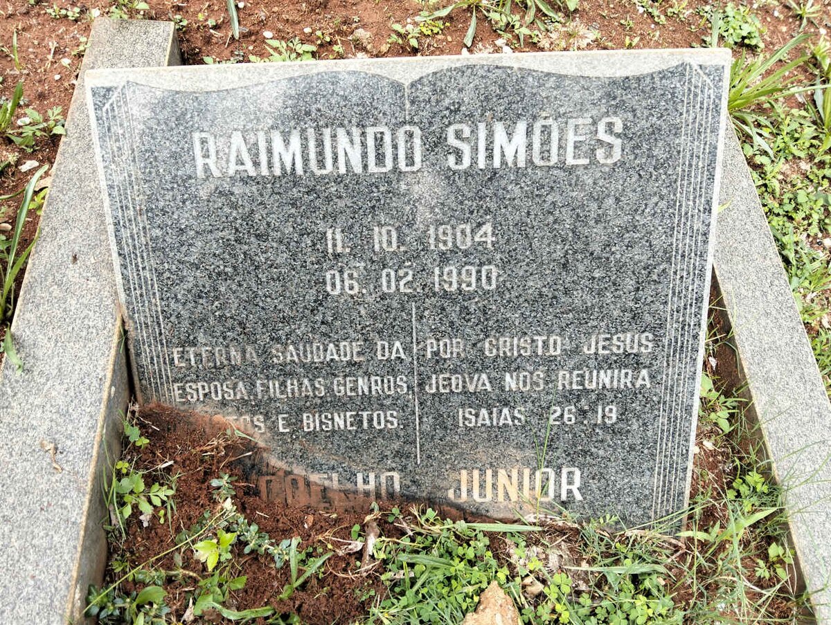 COELHO Raimundo Simoes 1904-1990