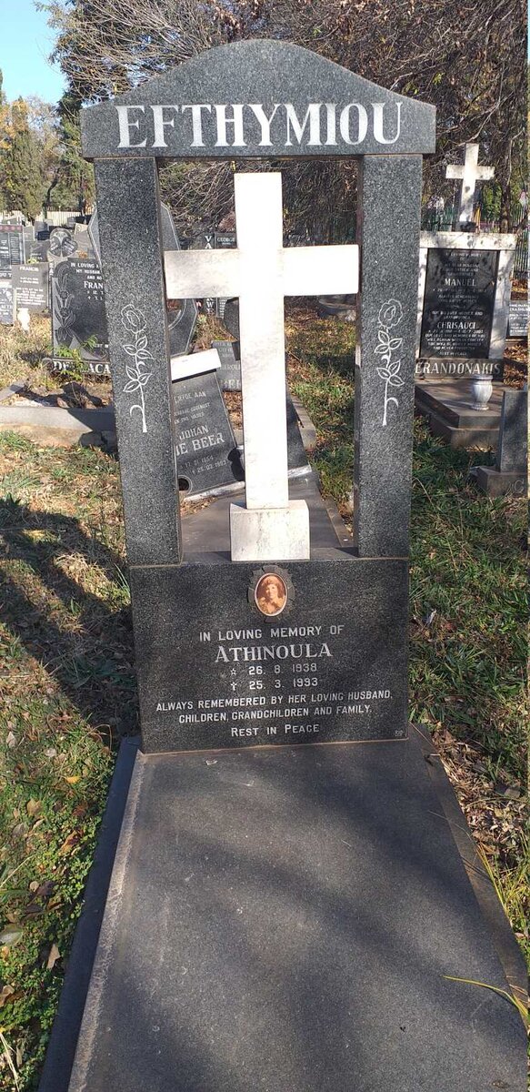 EFTHYMIOU Athinoula 1938-1993