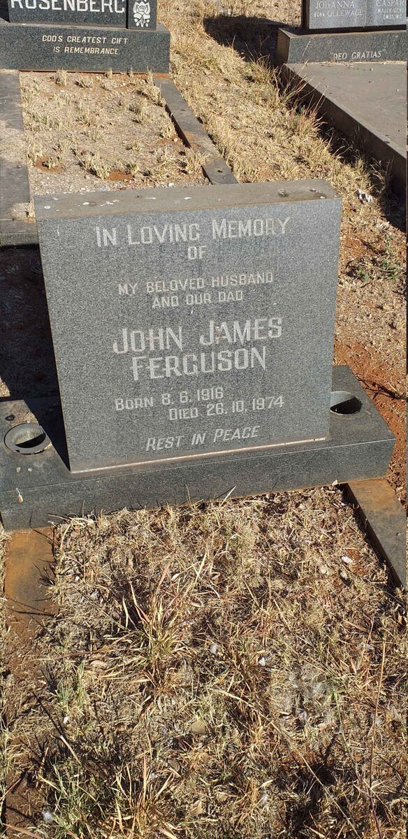FERGUSON John James 1916-1974