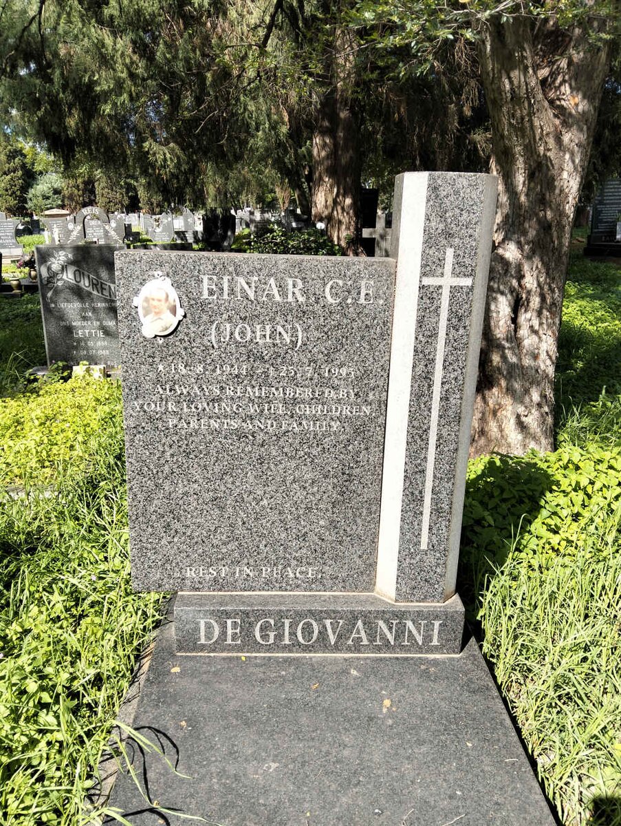 GIOVANNI Einar C E., de 1944-1995