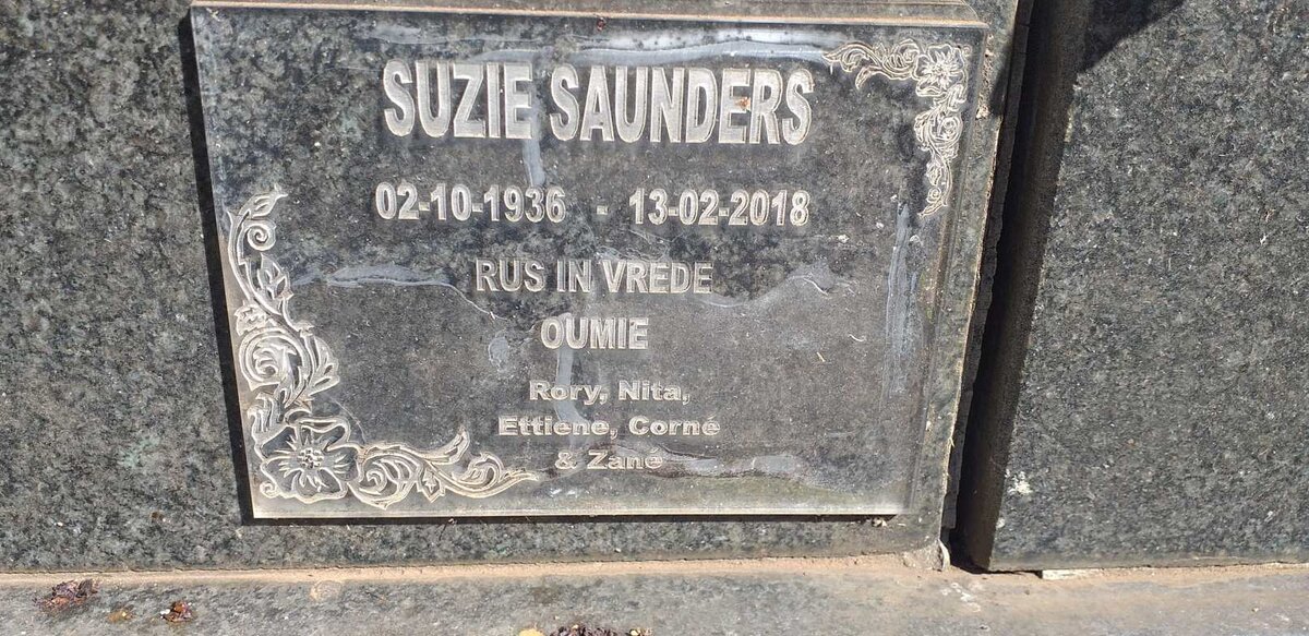 GRIESSEL Johan 1961-1983 :: SAUNDERS Suzie 1936-2018_2