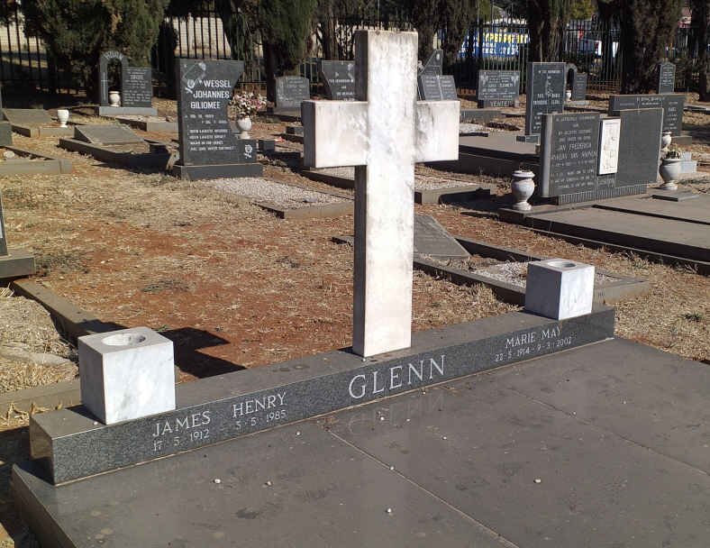GLENN James Henry 1912-1985 & Marie May 1914-2002