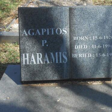 HARAMIS Agapitos P. 1920-1996