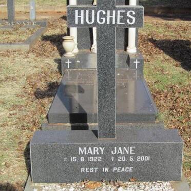 HUGHES Mary Jane 1922-2001