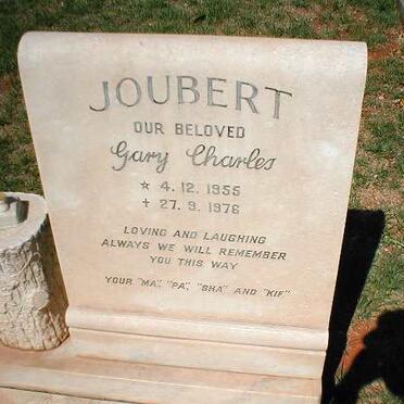JOUBERT Gary Charles 1955-1976