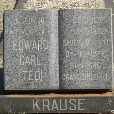 KRAUSE Edward Carl 1912-1982