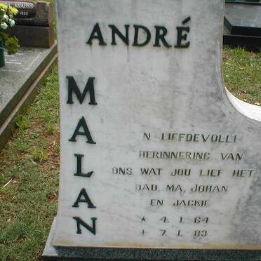 MALAN André 1964-1983