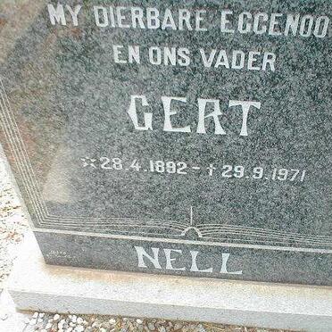 NELL Gert 1892-1971