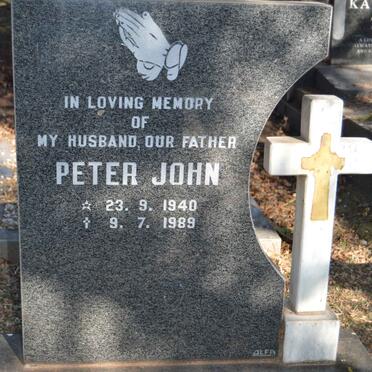 O'CONNOR Peter John 1940-1989