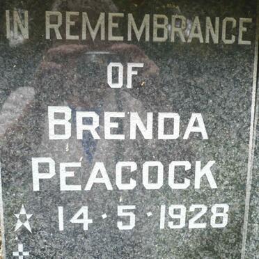 PEACOCK Brenda 1928-
