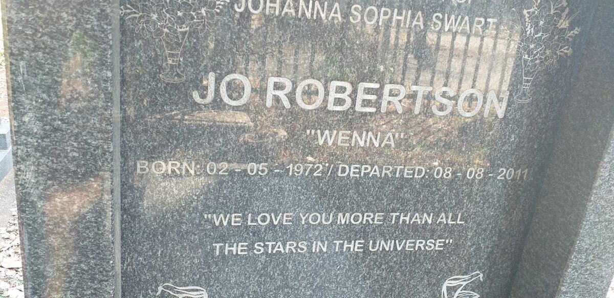 ROBERTSON Riley Bruce 1968-2015 & Johanna Sophia SWART 1972-2011_3