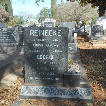 REINECKE George 1945-1981