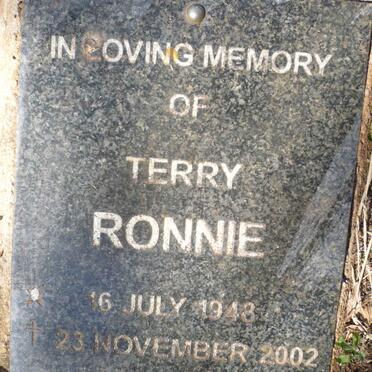 RONNIE Terry 1948-2002
