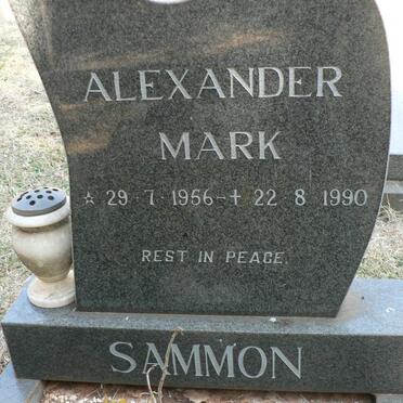 SAMMON Alexander Mark 1956-1990