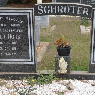 SCHRÖTER Hellmut Horst 1909-1985 &amp; Minna Charlotte 1910-2001