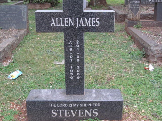 STEVENS Allen James 1950-2009