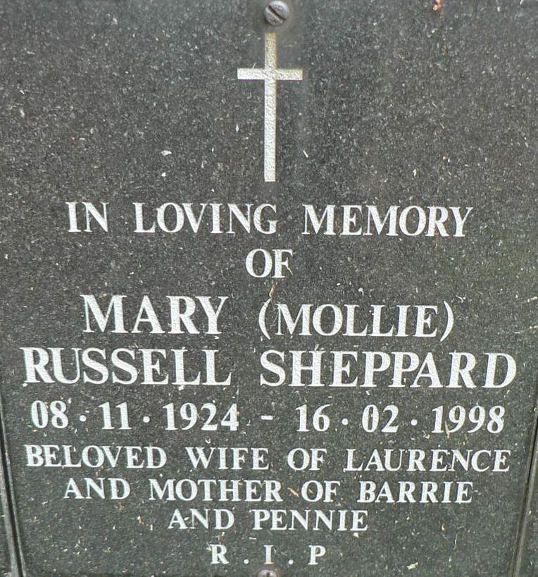 SHEPPARD Mary Russell 1924-1998