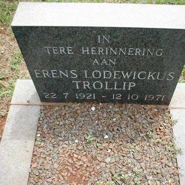 TROLLIP Erens Lodewickus 1921-1971