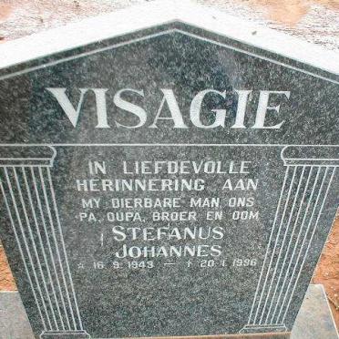 VISAGIE Stefanus Johannes 1943-1996