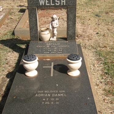 WELSH Cedric John 1952-2020 :: WELSH Natalie 1977-1982 :: WELSH Adrian Daniel 1981-2001 _1