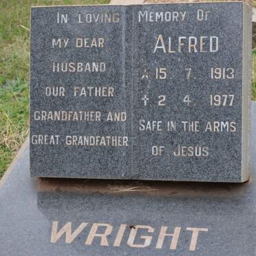 WRIGHT Alfred 1913-1977