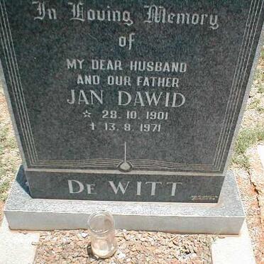 WITT Jan Dawid, de 1901-1971