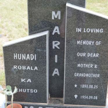 MATLALE Maria 1893-1954