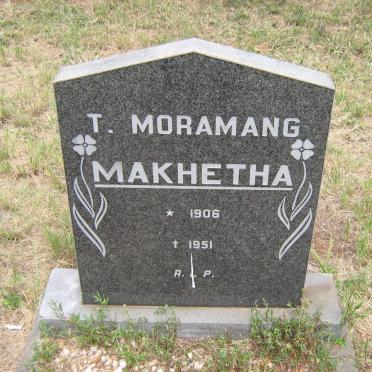 MAKHETHA T. Moramang 1906-1951