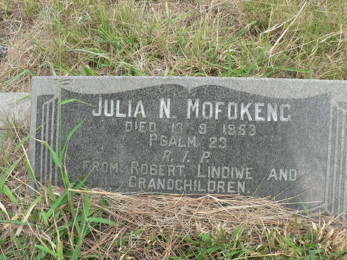 MOFOKENG Julia N. -1953