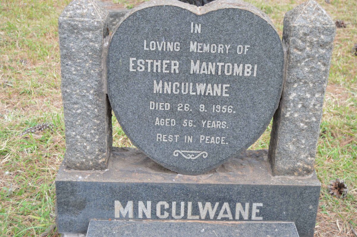MNCULWANE Esther Montombi -1956