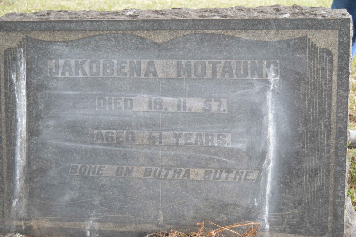 MONTAUNG Jakobena -1957