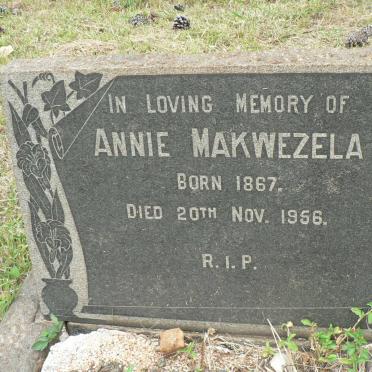 MAKWEZELA Annie 1867-1956
