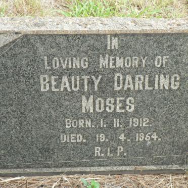 MOSES Beauty Darling 1912-1954
