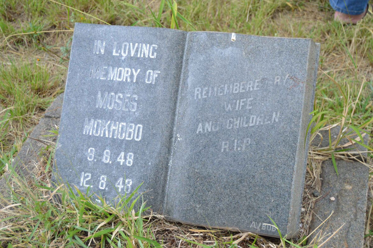 MOKHOBO Moses 1948-1948