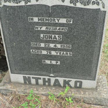 NTHAKO Jonas -1956