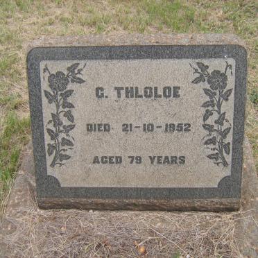 THLOLOE G. -1952
