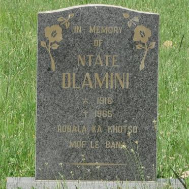 DLAMINI Ntate 1918-1965